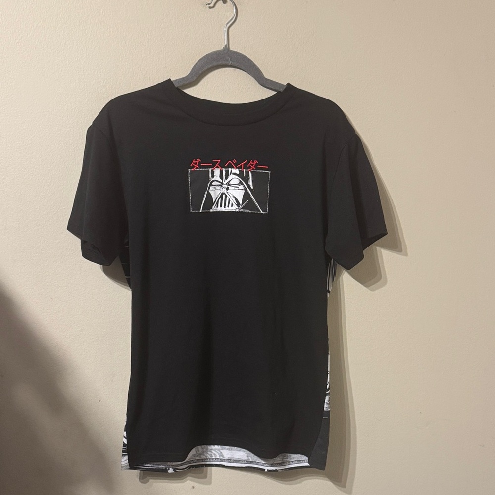 Unisex Black Darth Vader / Star Wars Theme Shirt sz xL ? No Size / Material Tag